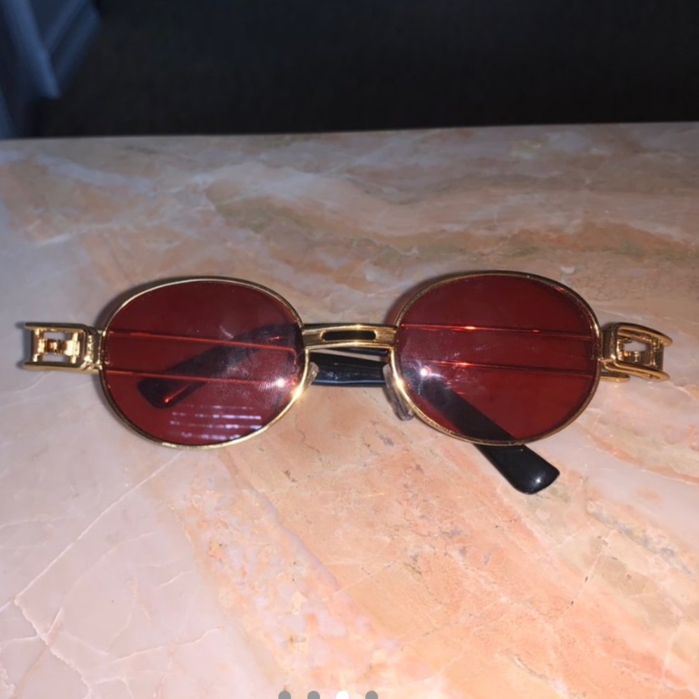 Red sun glasses